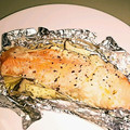 へび介's cooksnap of when they made 塩糀で鮭のホイル焼き.