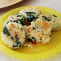 かぼす１２３'s cooksnap of when they made 離乳食完了期 TKGおやき☆.