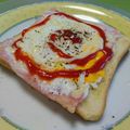 やちょぶ's cooksnap of when they made ☆ラピュタパン☆(目玉焼きトースト).