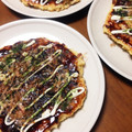yukoーbeans's cooksnap of when they made 納豆ごはんのふわふわお好み焼き.