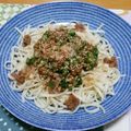 うに子's cooksnap of when they made 5分で完成?!ぶっかけネバネバ素麺.