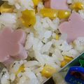 お気楽な嫁。's cooksnap of when they made おじゃことほうれん草のチャーハン.