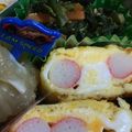お気楽な嫁。's cooksnap of when they made わが家の甘くない卵焼き.