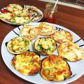 ゆにこーん☆'s cooksnap of when they made 超簡単！餃子の皮でパリパリのミニピザ♡.