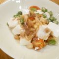 反省堂書店（のぐち）'s cooksnap of when they made オクラとトマトの豆腐サラダ♪.