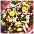 あいち24's cooksnap of when they made 梅干しと梅酢で！ささみと胡瓜の梅和え.