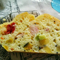 307号室's cooksnap of when they made アスパラとソーセージとトマトのケークサレ.
