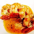 チビマメ子's cooksnap of when they made 海老のガーリックワイン蒸し.