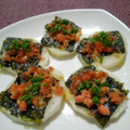 ＊sanacchi＊'s cooksnap of when they made 鮭と長芋の韓国風磯辺焼き♪.