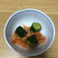 Tれっくす's cooksnap of when they made 即席簡単オイキムチ.