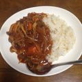 クックXTPQTB☆'s cooksnap of when they made 誰でもできる簡単おいしいハヤシライス★.