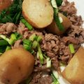erumo11's cooksnap of when they made 新じゃがと牛肉の味噌炒め.