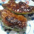 sakuー＜朔＞ー☆'s cooksnap of when they made ピーマンの肉詰め(⌒‐⌒).