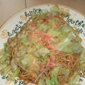 きらり流れ星's cooksnap of when they made 野菜たっぷり！さっぱり酢醤油やきそば.