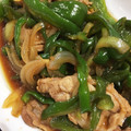 まめまめえんど's cooksnap of when they made 豚肉とピーマンのしょうが焼き.