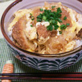 みーき☆23's cooksnap of when they made 残ったメンチは卵とじ♪(o^∀^o).