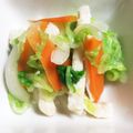 fuyurera's cooksnap of when they made 白菜と蒸し鶏のおひたし.