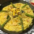 ワンダーふるふる's cooksnap of when they made 濃厚☆かぼちゃのチーズクリームパスタ♡.