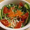 もんしゅしゅ's cooksnap of when they made ひと味違う！きゅうりと貝割れのマヨサラダ.