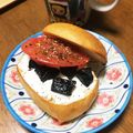 YUKIKI☆'s cooksnap of when they made クリチレーズン×トマトサンド.