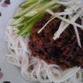 aixai's cooksnap of when they made ジャージャー麺.
