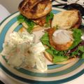 MrsKorzeb's cooksnap of when they made 照り焼きチキンバーガー　アメリカ在住.