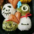 eiyoushi's cooksnap of when they made ツムツム☆★簡単すぎるキャラ弁★☆.