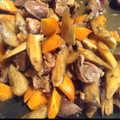 ゆうこちん30's cooksnap of when they made 超簡単おつまみ☆砂肝とごぼうの照り煮.