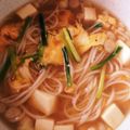 ぴけー's cooksnap of when they made 簡単お昼★卵＆豆腐にゅうめん.