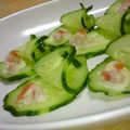 yappyパクパク's cooksnap of when they made 飾り切り☆きゅうりボート.