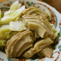 低カロ探検隊's cooksnap of when they made 白菜・白ネギ・麩・油揚げの煮物.