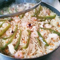 クック206B13☆'s cooksnap of when they made ホットプレートで作るカレーパエリア.
