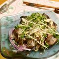 komutatata's cooksnap of when they made 鰹のたたきのカルパッチョ～柚子風味～.