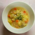 ピンク55's cooksnap of when they made 離乳食にも♡やさしい和風クラムチャウダー.