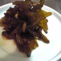 蕎麦色眼鏡's cooksnap of when they made ゴーヤだけ　福神漬け.