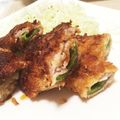 あや＊ちぃ's cooksnap of when they made ピーマンとチーズのごちそうカツ.
