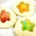 mi∞aki's cooksnap of when they made ステンドグラスクッキー☆:*•°.