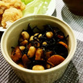 nammy's cooksnap of when they made 安定の美味しさ♪大豆とひじきの煮物.