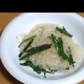 ガッチャン5's cooksnap of when they made ニラと春雨の胡麻和え.