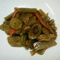 ミサシオハヤ♪'s cooksnap of when they made ごぼうとコンニャクのポークきんぴら.