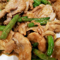 saku_ra4's cooksnap of when they made 豚肉とささげのマヨネーズ炒め.