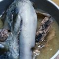 ぽぽこ800's cooksnap of when they made 鮭のあら汁.