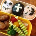rinakiti's cooksnap of when they made ハロウィンキャラ弁.