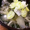 ♡♡るな♡♡'s cooksnap of when they made 切り干し大根と玉ねぎ ワカメのお吸い物♪.