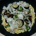 ナーちゃん's cooksnap of when they made 【農家のレシピ】ナスのあんかけ焼きそば.