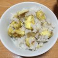 トマトラ's cooksnap of when they made 栗ご飯♩.