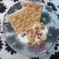  milkchoco's cooksnap of when they made 水切りヨーグルト❁ドライフルーツクリーム.