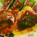 ゆこたそ氏's cooksnap of when they made ♡カラフルピーマンの肉詰め♡.
