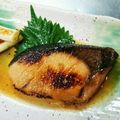 Choco521's cooksnap of when they made 黄金比♪鮭の照り焼き.