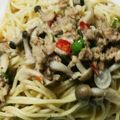 クック57VZDE☆'s cooksnap of when they made ツナとしめじのペペロンチーノ【簡単☆早】.
